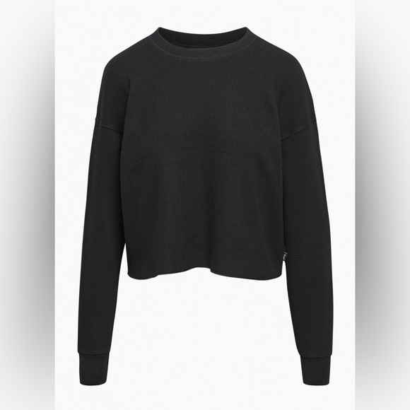 TNA Alamo Waffle Crew Boxy Longsleeve - Picture 8 of 12